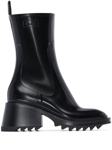 chloe rain boots